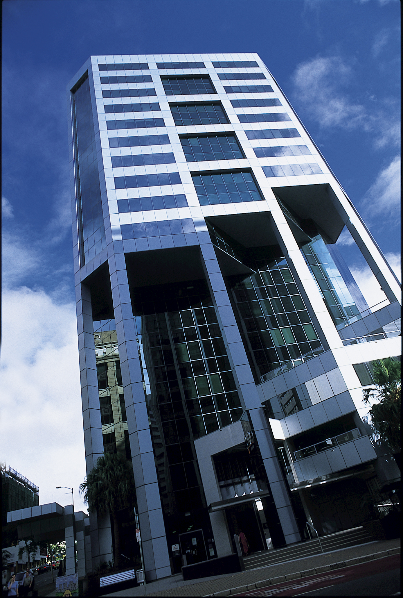 High rise office building