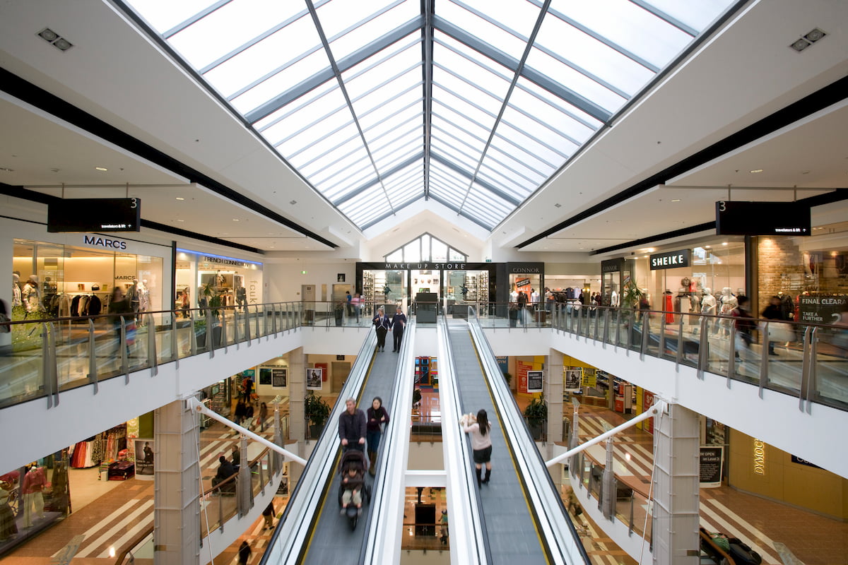 Broadway Sydney interior with skylight