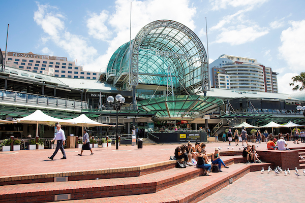 Harbourside entrance
