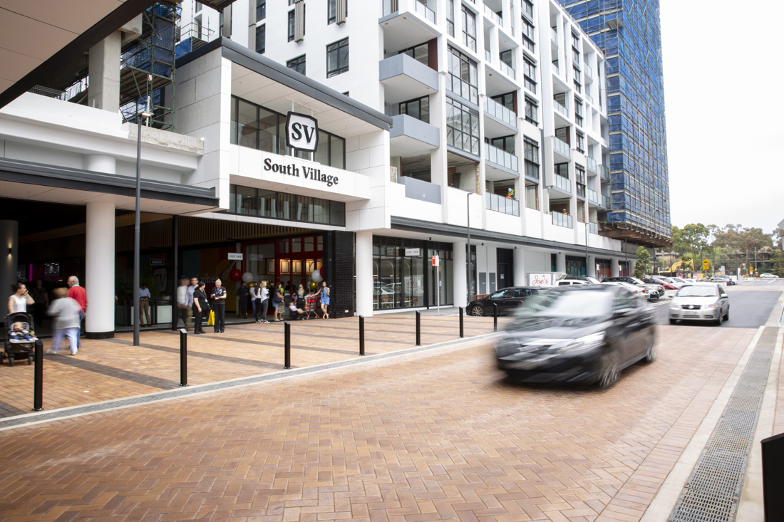 South Village Shopping centre exterior