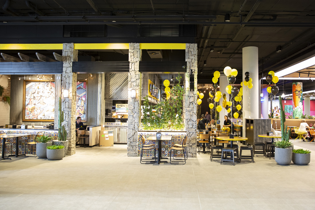 South Village Shopping centre interior