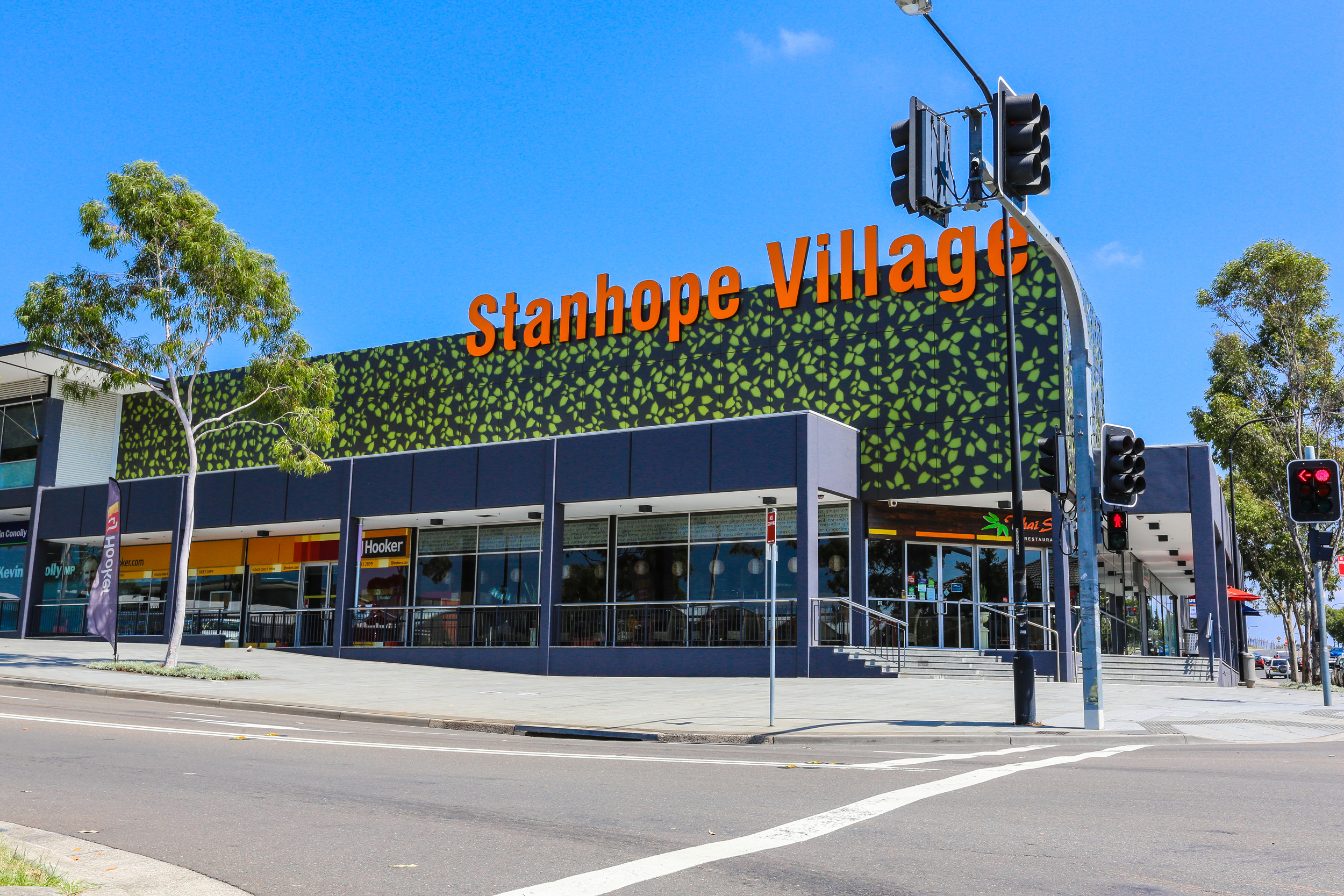 Stanhope Village exterior street view