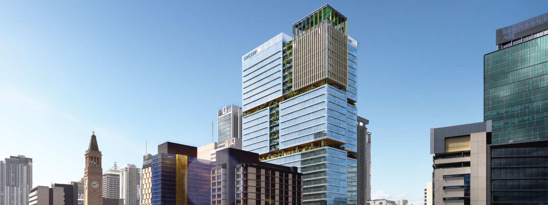 80 Ann Street Brisbane by day