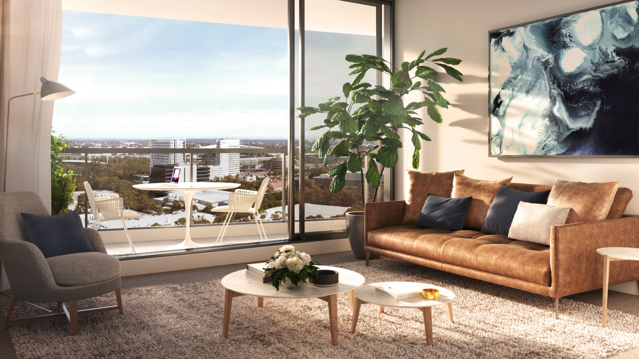 Living room render