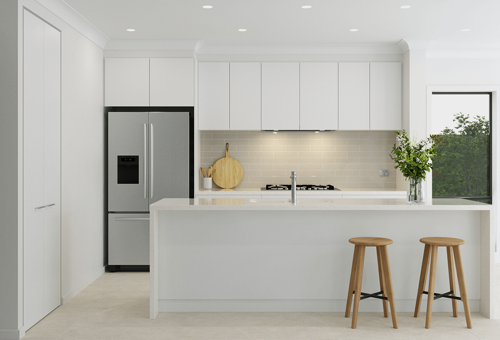 Shoreline scheme kitchen Georges Cove