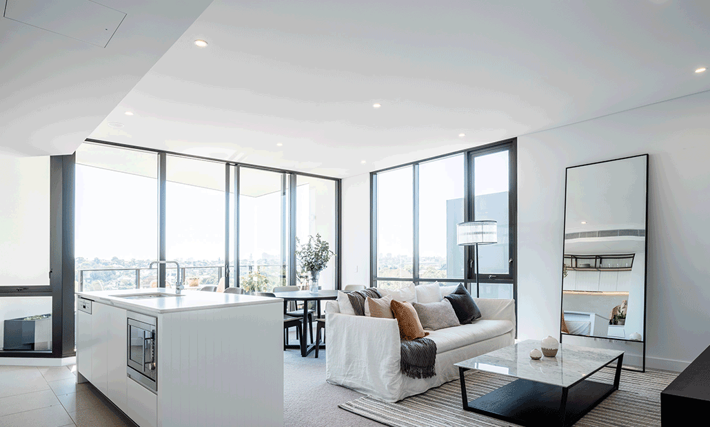 Marrick and Co Kitchen Living