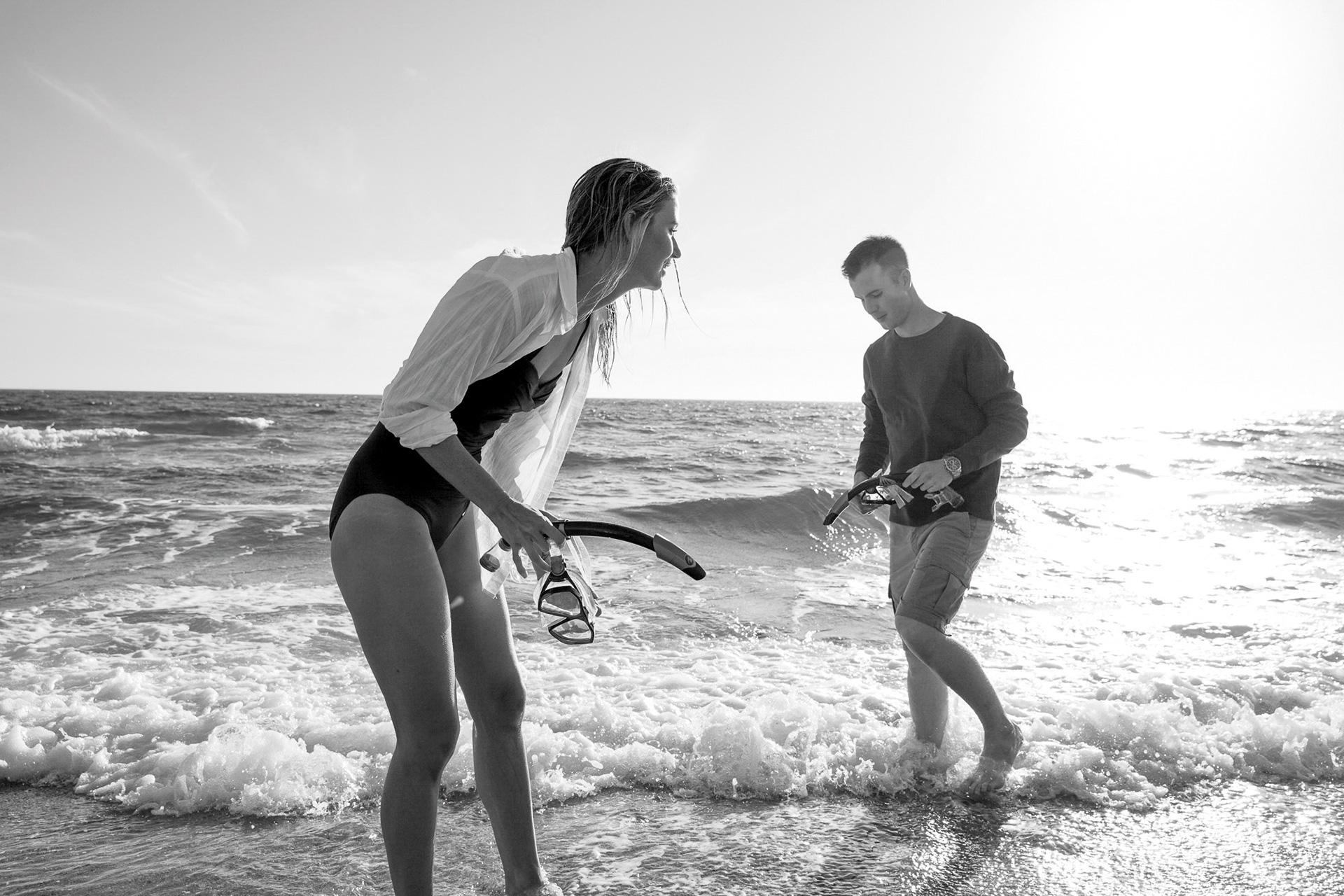Couple at the beach