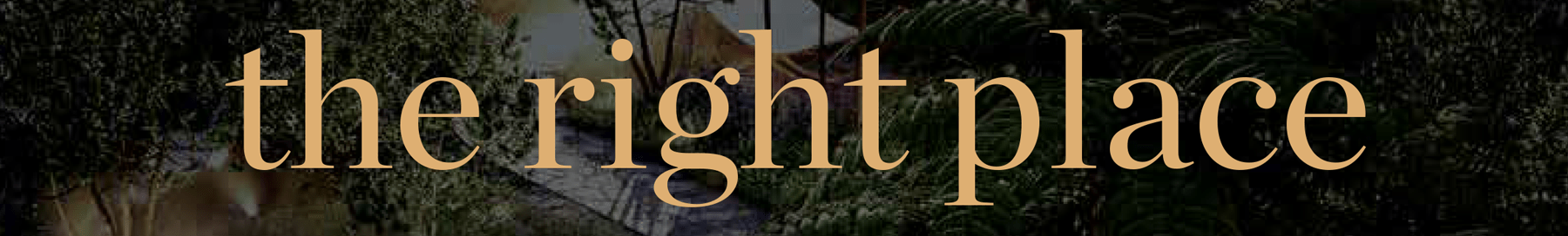 The Right Place