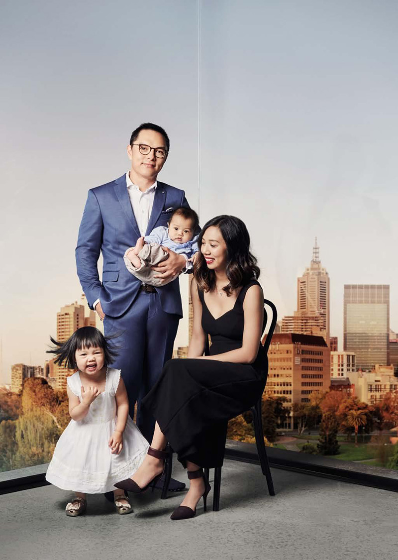 East Melbourne family