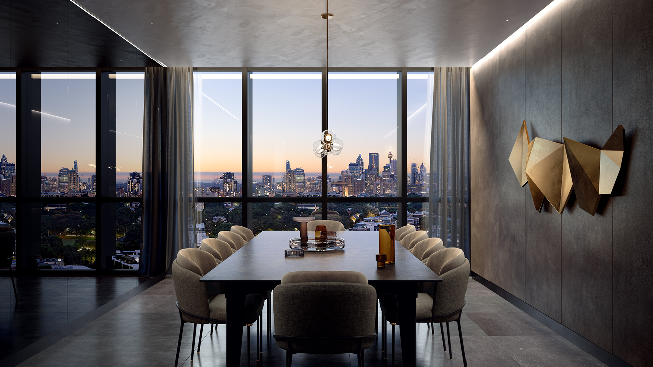 The Frederick Sky Lounge Render