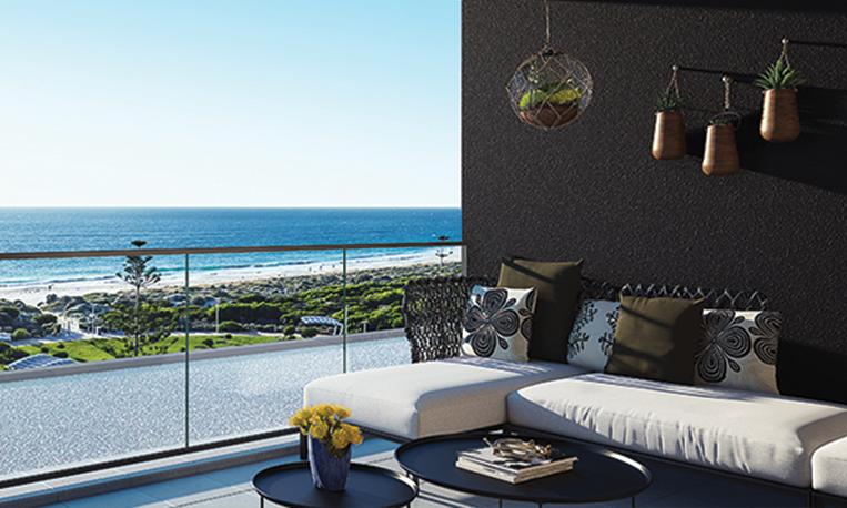 Apartment balcony