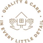 Quality and care in every little detail icon
