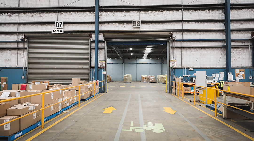 47 Westgate Dr industrial warehouse loading bay